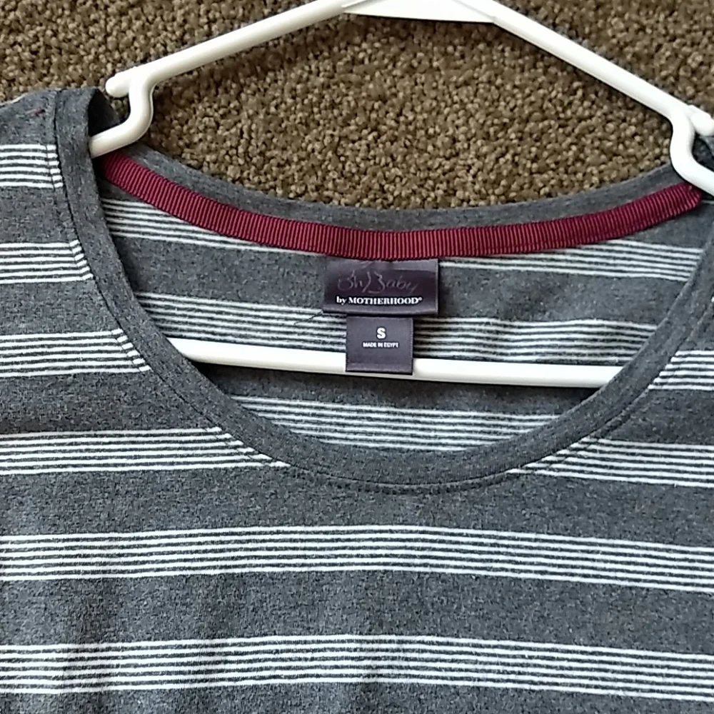 Oh Baby by Motherhood Maternity Long Sleeve Size S striped long‎ sleeve